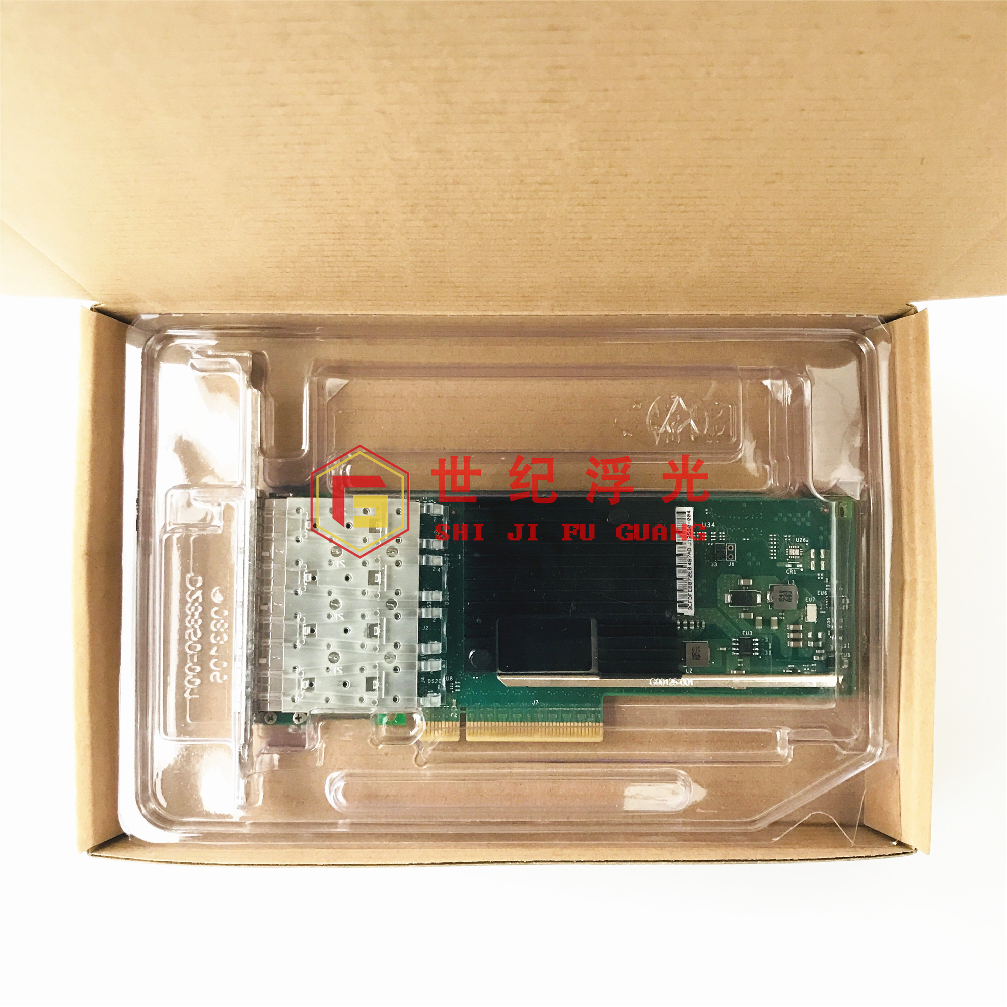 Original intel x710-da4 four megameganet card 10g sfp 30-100131-01