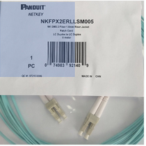 Pan-Delta 10000 trillion LC-LC duplex multimode 10 m fiber jumper (OM3) FXE10-10M3Y