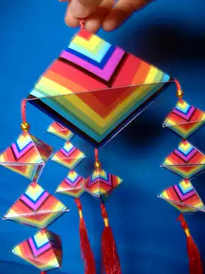 Dragon Boat Festival rice dumpling sachet winding Sachet color line winding diy material diamond jade line Kindergarten manual operation