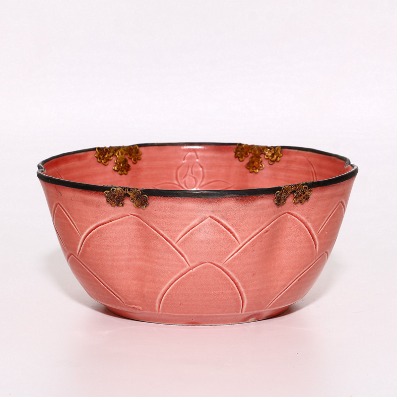 中国古美術・旧蔵品 宋代 官窑 冰裂纹斗笠碗（広口碗）・置物・茶道具・文房具 中国古美術・旧蔵品 宋代 官窑 冰裂纹斗笠碗（広口碗）・置物・