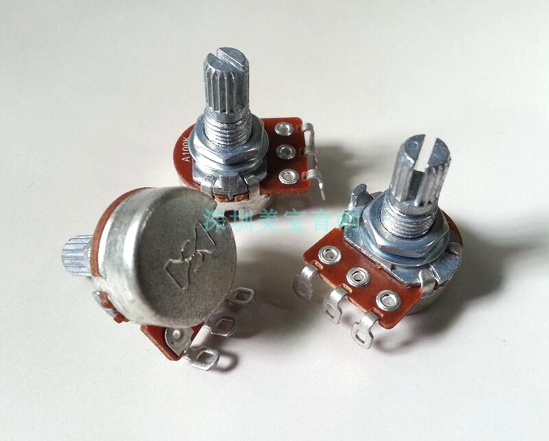 Table production 16 type potentiometers A type single joint welding foot A1M A25KA100K A25KA100K A500K A500K solid A1M
