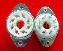 Ceramic 8 foot electronic tube holder GZC8-Y-5 KT88 KT88 6550 EL34 EL34 6P6P 6N8P 6N8P 6SN7 6SN7