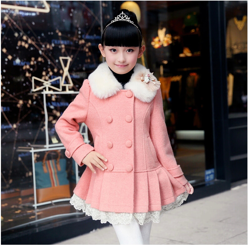 Manteau pour fille en laine - Ref 2162458 Image 18