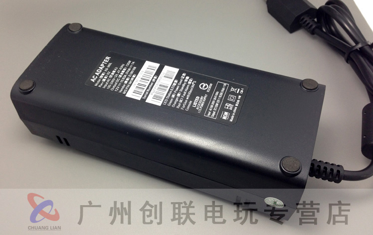 Máy mỏng mỏng Bộ điều hợp nguồn XBOX 360 Bộ chuyển đổi AC Dây nguồn AC phổ thông 110-220V - XBOX kết hợp tay cầm chơi pubg