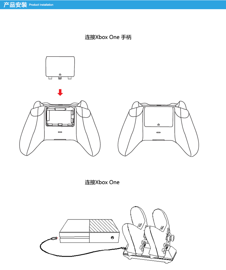 Джойстик для XBOX 闪狐原装 全新xbox one s手柄充电器xboxone手柄充电座充+双电池 Fox Flash Джойстик для XBOX 闪狐原装 全新xbox one s手柄充电器xboxone手柄充电座充+双电池 Fox Flash