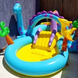 Intex, надувной дорожный морской бассейн для игр в воде, горка