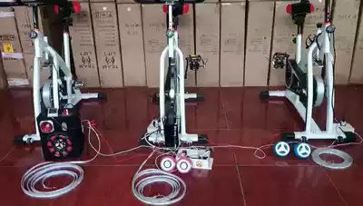 Music bicycle technology interactive device self-generating dynamic bicycle ensemble song multi-person combined to light up the light