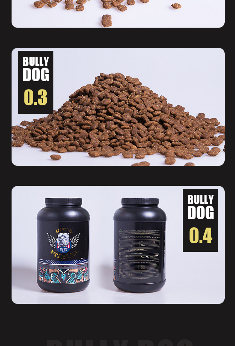 Thức ăn cho chó Mỹ bắt nạt 5 kg pháp luật chống lại gia súc Anh bò Pháp bul bull headshot vào chó con đặc biệt vỗ béo hạt tự nhiên - Chó Staples thức ăn khô cho chó