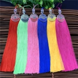 Металлическая подвеска с кисточками, ханьфу, аксессуары, 15см