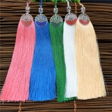 Металлическая подвеска с кисточками, ханьфу, аксессуары, 15см