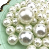 Белые бусины, браслет, аксессуары, аксессуар для волос, оптовые продажи, DIY