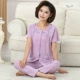 Quần short ngắn tay cho bé trung niên mùa hè chất liệu cotton thiết lập mùa xuân và hè cho bé XL