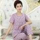 Quần short ngắn tay cho bé trung niên mùa hè chất liệu cotton thiết lập mùa xuân và hè cho bé XL