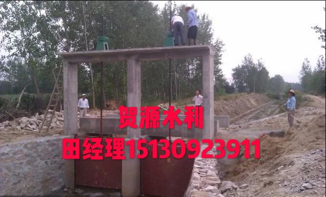 Custom paddy field gate irrigation area gate gate gate hoist channel manual gate canal gate gate hoist