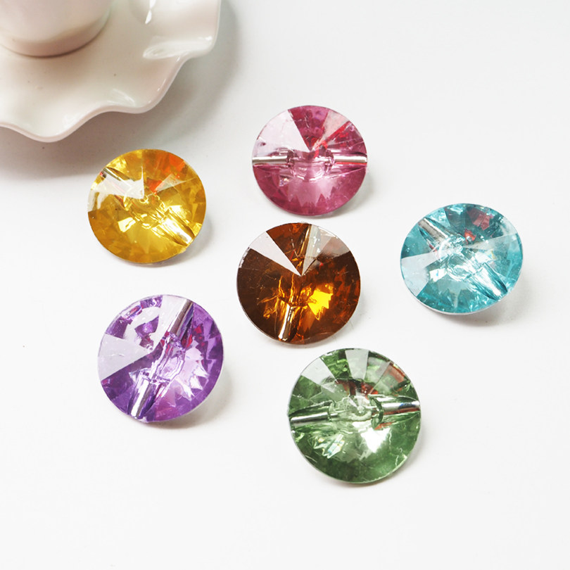 Curtain accessories crystal buckle curtain buckle rhinestone buckle decoration button pendant DIY jewelry soft bag