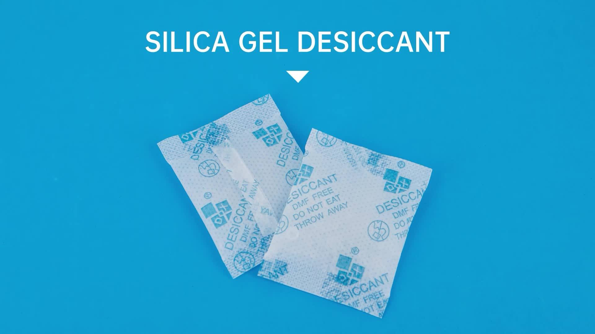 High Quality Silica Bag Silica Gel Beads Food Grade 0.5g 1g 2g 3g 5g