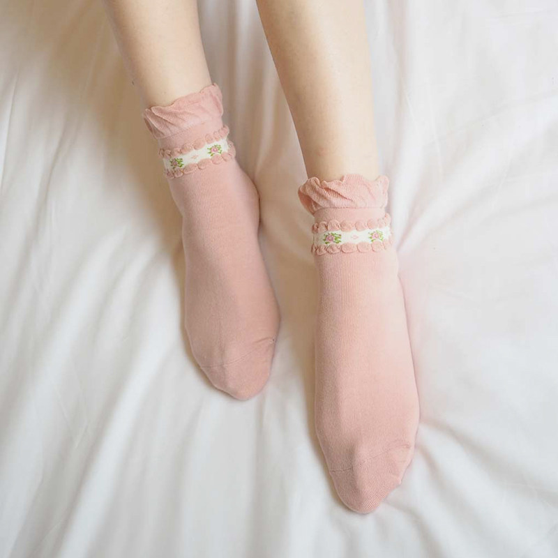 5 Double Loaded Summer Women Pregnant Women Socks Maternity Sit of the month Socks Pure Cotton Postnatal SWEAT SPRING AND AUTUMN WINTER STYLE PINE MOUTH