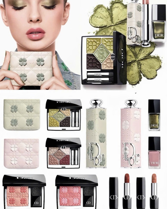 [in Stock] Dior 2026 Autumn New Product Clover Series Eyeshadow 365/883 Blush 849 Lipstick