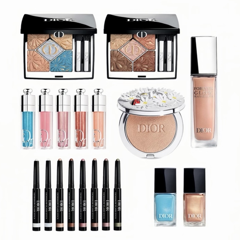 [in Stock] Dior 26 Summer Daisy Limited Edition Five-Color Eyeshadow Palette 162 670 Highlight Palette 003