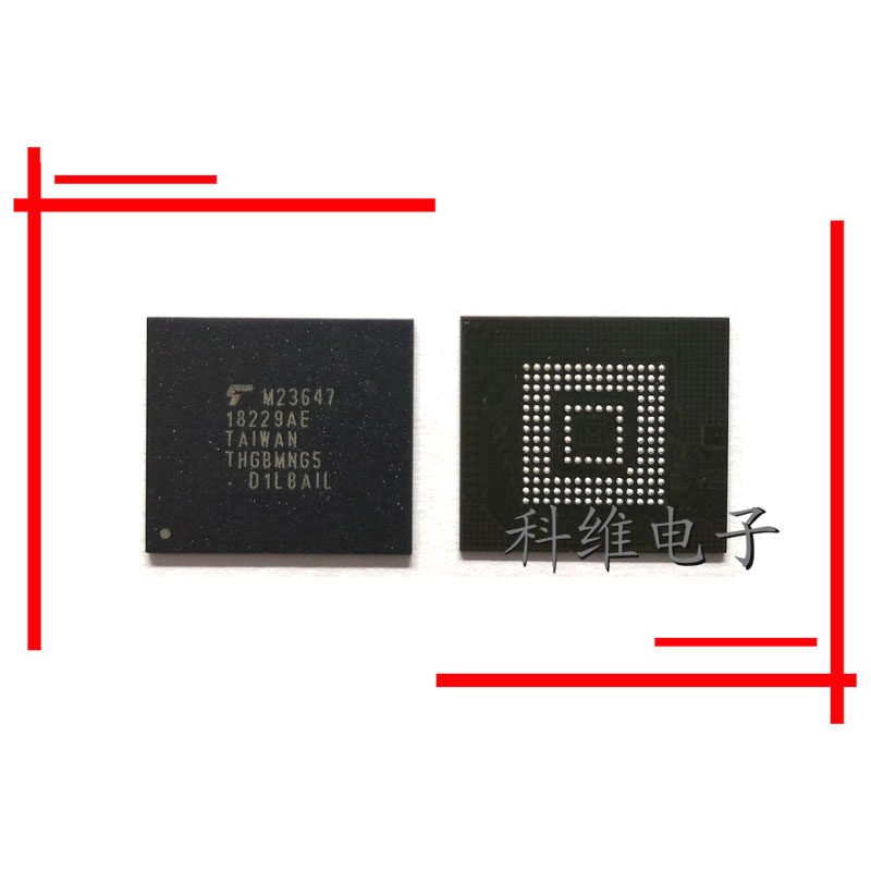 THGBMNG5D1LBAIL Toshiba 153BGA 4G Emmc Flash memory chip repair font IC