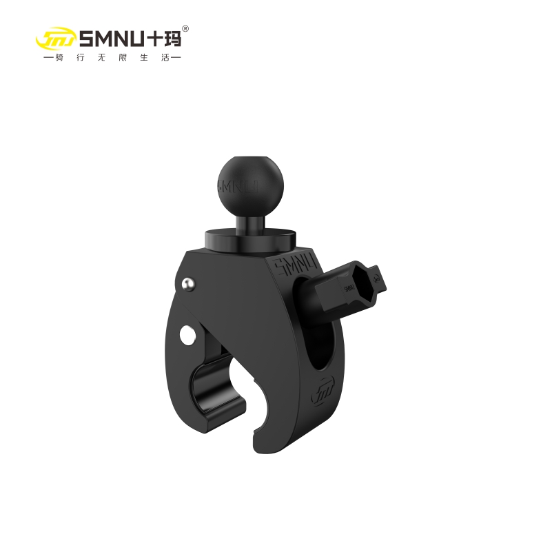 SMNU locomotive handlebar bumper with big mouth dragon strong pliers quick-release camera phone rack navigation bracket