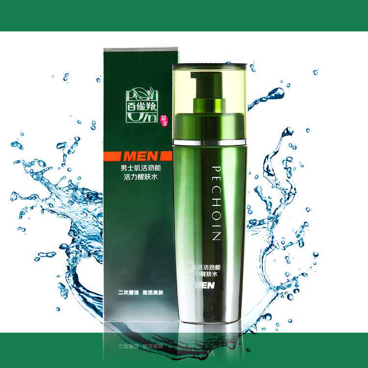 The skin - water of Barbara Men 100ml of dynamic vibrant waking water refreshing water and moisturizing and contracting pores