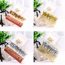 Birthday cake candle happybirthday Gold silver letter happy birthday candle cake candle
