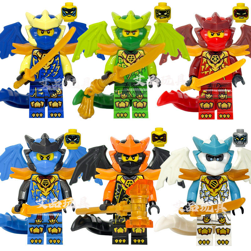 Ninjago Season 20 Rise of the Dragon Season 4 Building Block Toy Lloyd Kaijinia Dragon Form 2026 New Product