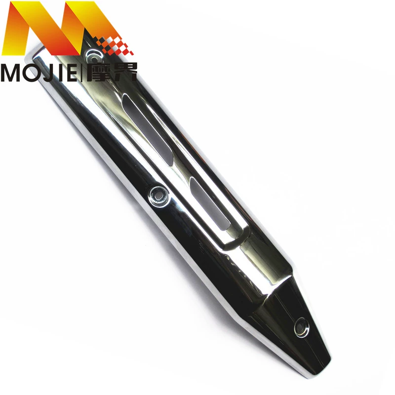 Phụ kiện xe máy áp dụng Suzuki Ruishuang EN125-3E 3F nắp ống xả Vỏ cách nhiệt Tấm bảo vệ - Ống xả xe máy pô xe winner