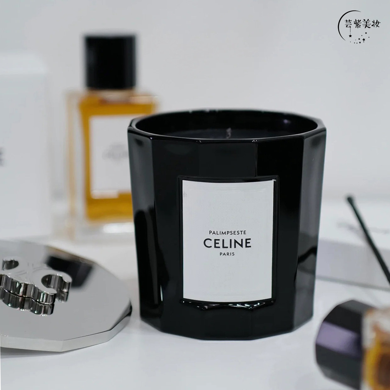 现货celine赛琳香薰蜡烛240g思琳香氛夜未央情书蔷薇浮声回响评价- 淘宝网