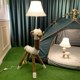 Boys and girls princess room children's table lamp cartoon floor lamp animal lamp cute creative bedroom vertical bedside stand