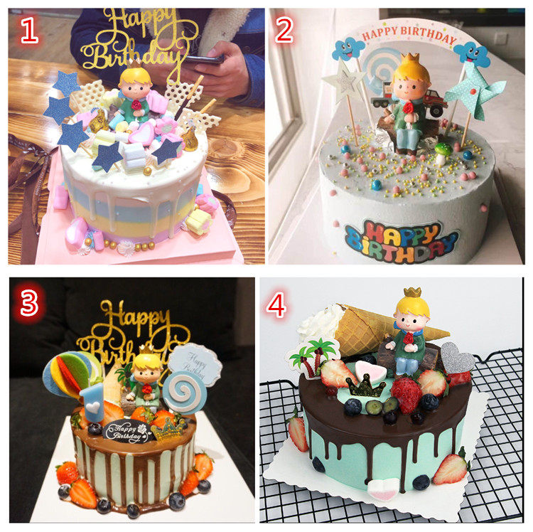 Little Prince Baby Cake Shanghai Male Baby Single Child Birthday