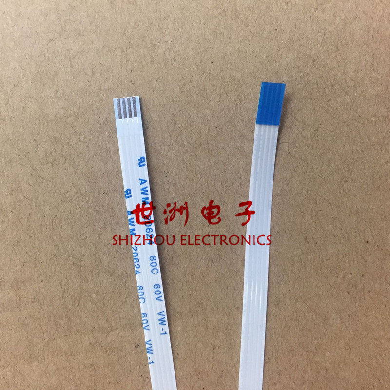 FFC FPC Soft cable flat line 1 0 pitch 4pin length 400mm Direction reverse