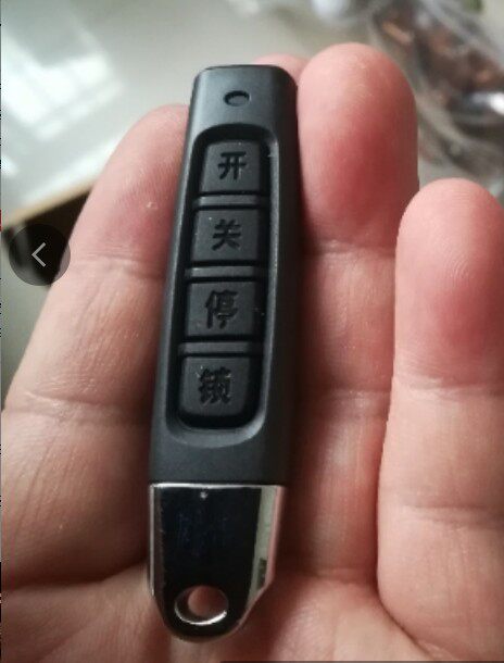 New Universal Rolling Code Metal Pair Of Copy Electric Roller Shutter Roll Gate Fence Machine Telescopic Translation Door Lifting Rod Remote Control