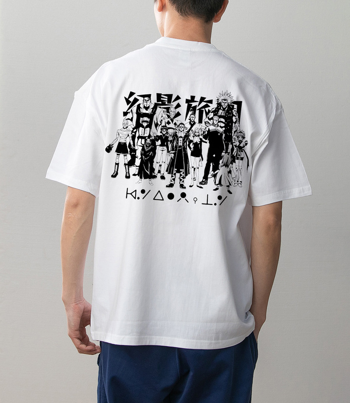 Collaboration Hunter X Hunter T-Shirt Hunter X Hunter Merchandise Gon Killua Phantom Troupe Student Short-Sleeve Men's T-Shirt