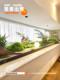 Simulated Green Plants for Landscaping, Fake Green Plants for Decoration, Simulated Indoor Landscape for Stair Corners, High-End Long Strip Landscaping