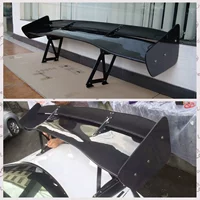 Модификация Voltex Universal Carbon Fiber Хвост двойной слой с двойным слоем заднего модифицированного EVO -модифицированного фиксированного ветряного хвоста углеродного волокна GT Высокое крыло