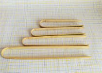 Bamboo food tongs steamed buns sesame cakes large cake tongs non-conductive and non-scalding barbecue bamboo tongs