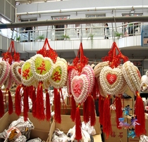Natural conch shells various conch car hanging heart-shaped lantern round conch car hanging random hair