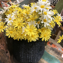 Home Daisies Chamomile Gerbera Cosmos Artificial floral Chrysanthemum artificial silk flowers Home living room dining room flowers