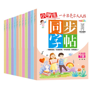 小学同步课本专用练字帖（上册）