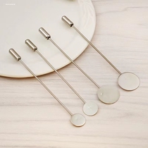 Handmade DIY jewelry accessories materials brooch pin shawl sweater button scarf button large pin
