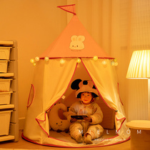 Childrens tent indoor little girl princess castle home baby playhouse girls toys separate bed sleeping yurt