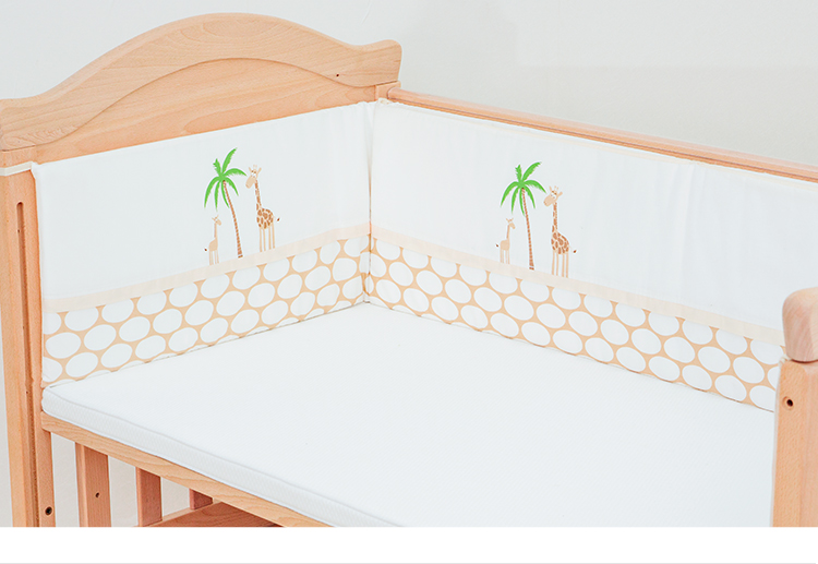 Baby Le Valley Nôi Bộ Bao quanh Bốn Mùa Phổ Có thể giặt được Bộ đồ giường cho trẻ sơ sinh Giường có thể tháo rời - Túi ngủ / Mat / Gối / Ded stuff gối chặn cho bé