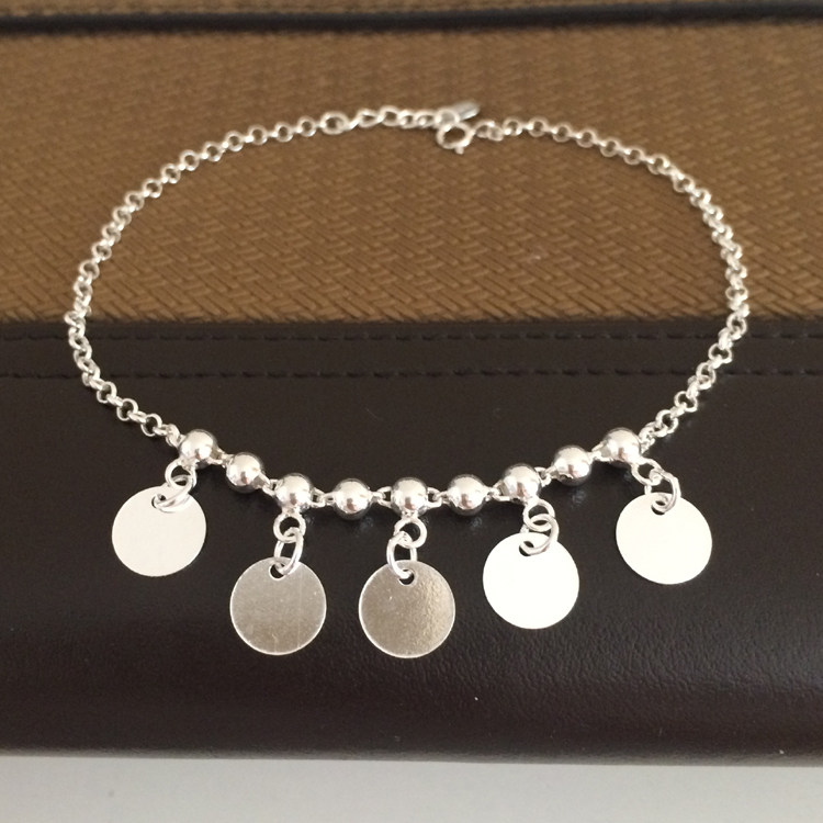 Bracelet de cheville Femme OTHER   en Argenterie - Ref 3101762 Image 8