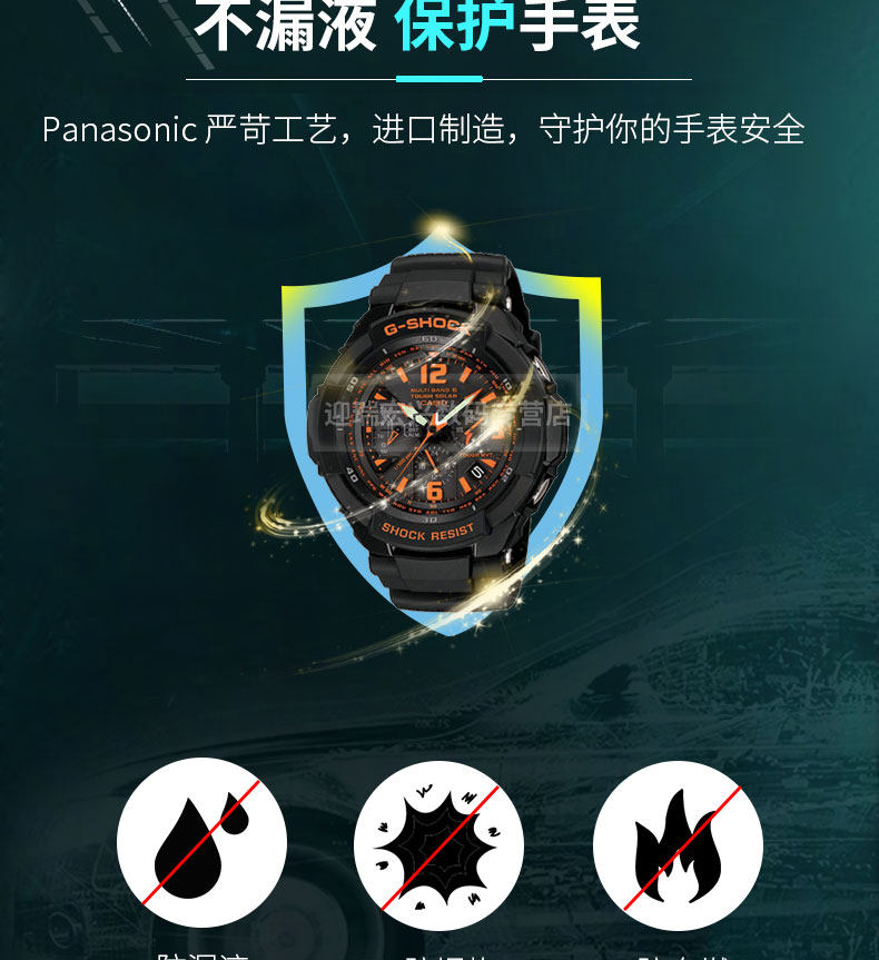 Батарейки-таблетки 松下cr1220卡西欧5081手表电池5146ga-100/110/120黑金gshock原装aw-591/590男4778黑武士cr1200纽扣电子3v伏 Panasonic