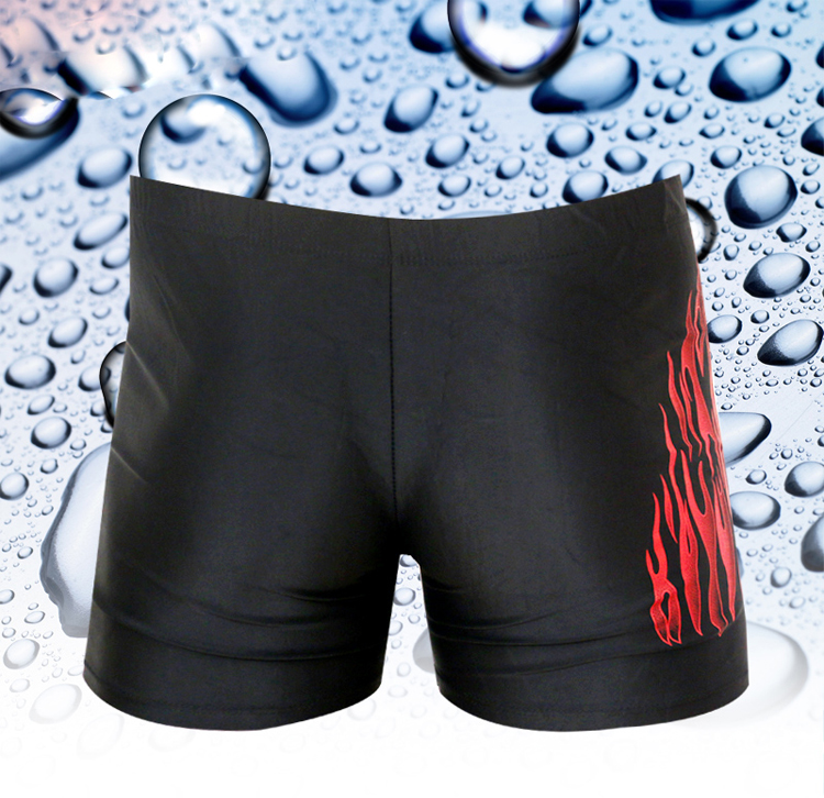 Quần bơi nam, quần boxer, quần bơi nam, suối nước nóng, bãi biển kích thước lớn, áo tắm thủy triều gợi cảm, thể thao, người lớn, Hàn Quốc, kích thước lớn - Nam bơi đầm quần bơi nam cao cấp