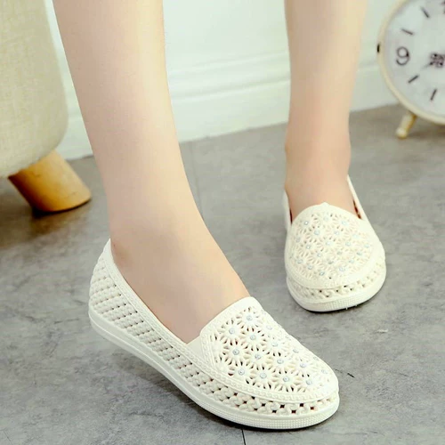 Сандалии для отдыха, нескользящая униформа медсестры для матери, пляжная обувь