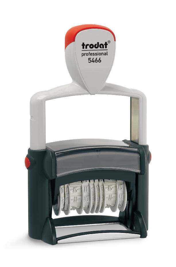 Trodat Chapo 5466 Back to Ink Seal Date Chapter Seal Heavy