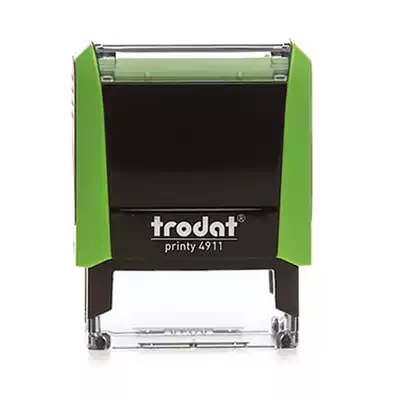 Zhuoda trodat4911 ink seal package engraved content lettering flip printing ten thousand times chapter flip printing